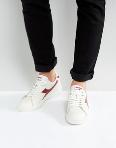 Белые низкие кроссовки Diadora Game L - Белый