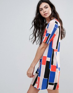 Цельнокройное платье с принтом Vero Moda - Мульти
