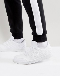 Белые низкие кроссовки Nike Jordan 1 5 888264-100 - Белый