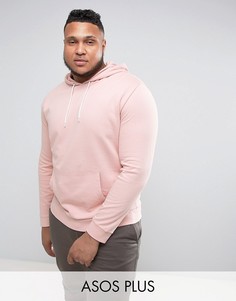 Худи розового цвета ASOS PLUS - Розовый