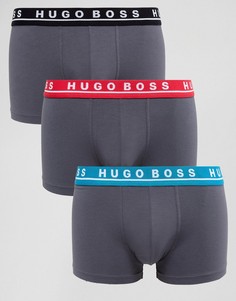 3 боксеров-брифов BOSS by Hugo Boss - Серый