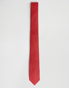 Узкий красный галстук ASOS - Красный