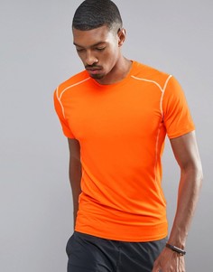 Футболка неоново-оранжевого цвета New Look SPORT - Оранжевый
