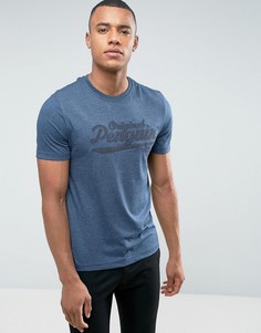 Футболка с логотипом Original Penguin - Синий