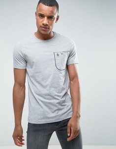Футболка с карманом Original Penguin - Серый
