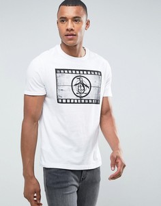 Футболка с логотипом Original Penguin - Белый