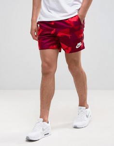 Красные шорты Nike 833879-602 - Красный