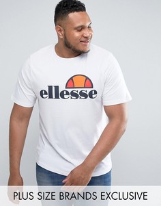 Футболка с классическим логотипом Ellesse PLUS - Белый