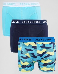3 пары боксеров-брифов Jack &amp; Jones - Мульти