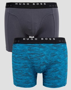 2 боксеров-брифов с принтом BOSS by Hugo Boss - Мульти