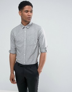 Облегающая льняная рубашка Jack &amp; Jones - Зеленый