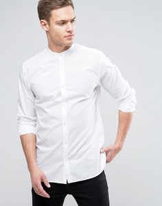 Фактурная рубашка узкого кроя Jack &amp; Jones Premium - Белый