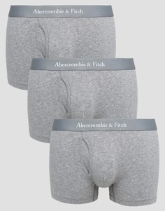 3 пары боксеров-брифов Abercrombie &amp; Fitch - Серый