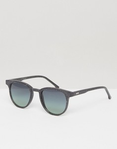 Солнцезащитные очки в квадратной оправе Komono Francis Neutro - Черный