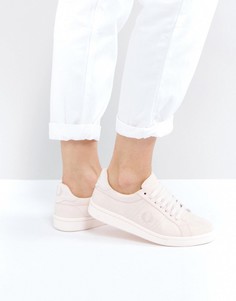 Хлопковые кроссовки Fred Perry B721 - Розовый