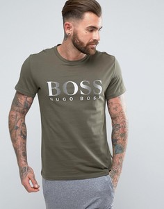 Футболка классического кроя BOSS by Hugo Boss - Зеленый