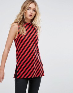 Топ в полоску с высоким воротом Cheap Monday - Мульти