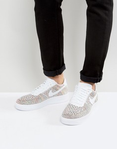 Белые кроссовки Nike Air Force 1 817419-701 - Желтый