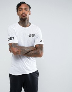 Белая футболка с принтом Nike 834644-101 - Белый