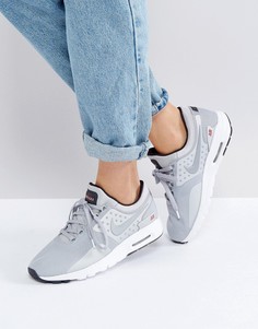 Серебристые кроссовки Nike Air Max Zero - Серебряный