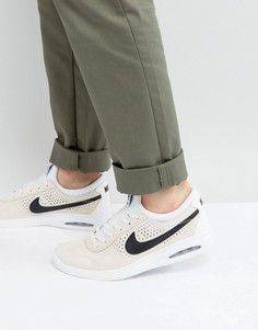 Белые кроссовки Nike SB Bruin Max Vapor 882097-101 - Белый