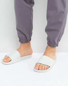 Зеленые шлепанцы adidas Originals Adilette BA7540 - Зеленый