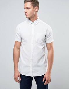 Рубашка в полоску с короткими рукавами Jack &amp; Jones Originals - Белый