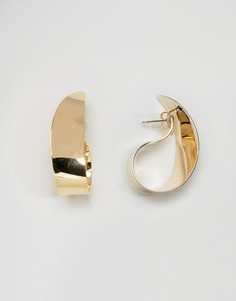 Серьги ограниченной серии с витым дизайном - Золотой Asos