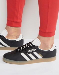 Черные кроссовки adidas Originals Gazelle Super BB5244 - Черный