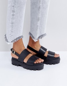 Массивные сандалии ASOS FLAUNT - Черный