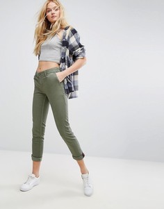 Узкие чиносы Tommy Hilfiger Denim - Зеленый