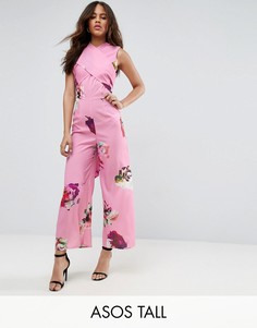 Комбинезон с принтом роз ASOS TALL - Мульти