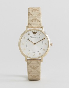 Часы с логотипом Emporio Armani - Золотой