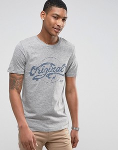 Футболка с круглым вырезом Jack &amp; Jones - Серый