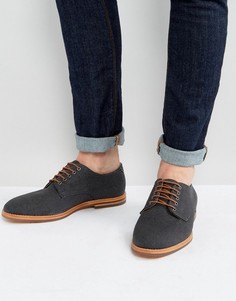 Парусиновые туфли на шнурках Hudson London - Темно-синий