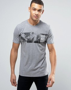 Серая футболка с логотипом Nike 847454-091 - Серый