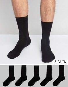 5 пар носков Jack &amp; Jones - Черный