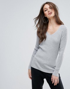 Джемпер в рубчик Vero Moda - Серый