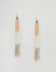 Серьги с кисточками и эффектом омбре ASOS - Мульти