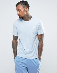 Футболка с вышитой галочкой Nike 827021-458 - Синий