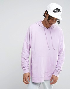 Худи свободного кроя фиолетового цвета ASOS - Фиолетовый