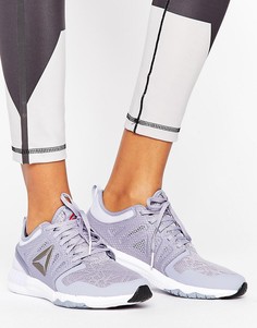 Кроссовки с 3D принтом Reebok - Фиолетовый