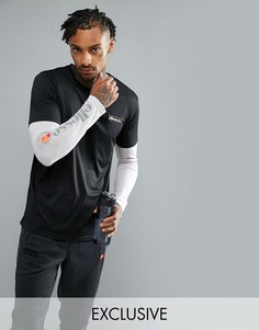 Спортивный лонгслив с многослойными рукавами ASOS - Черный Ellesse