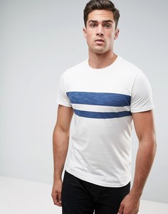 Футболка в полоску Burton Menswear - Темно-синий
