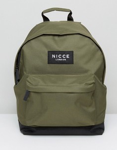 Рюкзак цвета хаки Nicce London - Зеленый