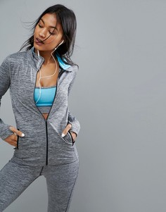 Лонгслив на молнии Slazenger - Серый