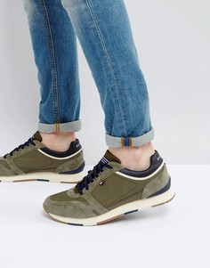Кроссовки цвета хаки Tommy Hilfiger Leeds - Зеленый