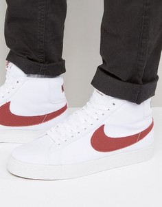 Белые кроссовки Nike SB Zoom 902662-169 - Белый