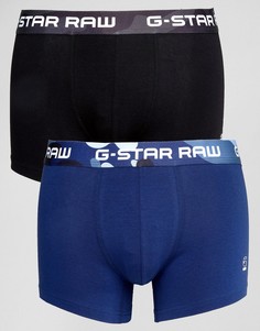 Комплект из 2 пар боксеров-брифов с камуфляжным принтом на резинке G-Star Raw - Мульти