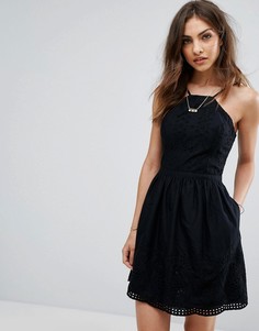 Платье с люверсами Abercrombie &amp; Fitch - Черный